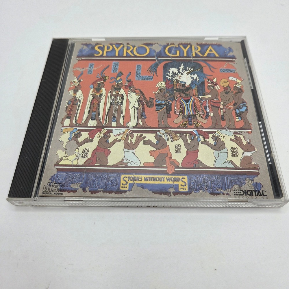 Spyro Gyra Stories Without Words CD 1987 MCA Jazz Fusion MCAD-42046 Vintage DDD